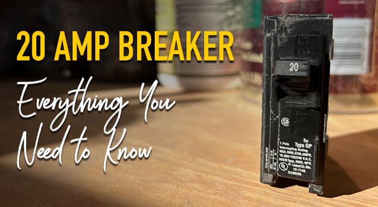 20 amp breaker