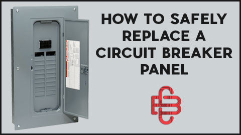 how to replace a circuit breaker panel