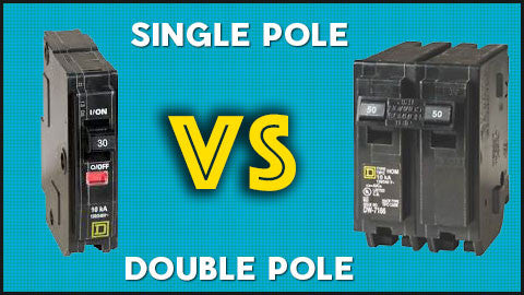 What Is The Difference Between Single Pole And Double Pole Circuit Bre What Is The Difference Between Single Pole And Double Pole Circuit Bre