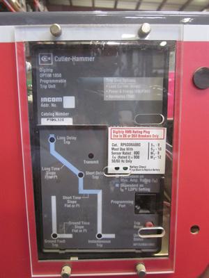 Eaton / Cutler-Hammer / Westinghouse DSII-508, Low Voltage Air Breaker
