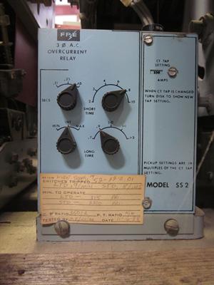 Federal Pacific Electric / American / FPE FPS-25, Low Voltage Air Breaker