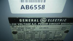 General Electric AK-3-100, Low Voltage Air Breaker