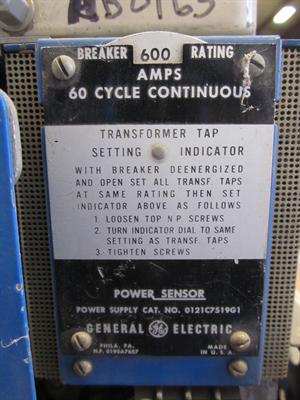 General Electric AK-3-25, Low Voltage Air Breaker