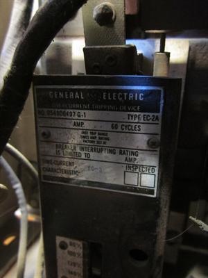 General Electric AKU-2-50, Low Voltage Air Breaker